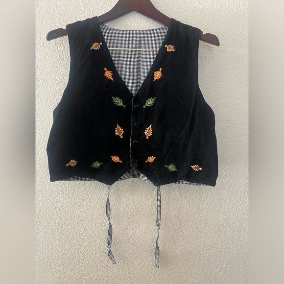 Vintage Fall Halloween Vest - Picture 2 of 6